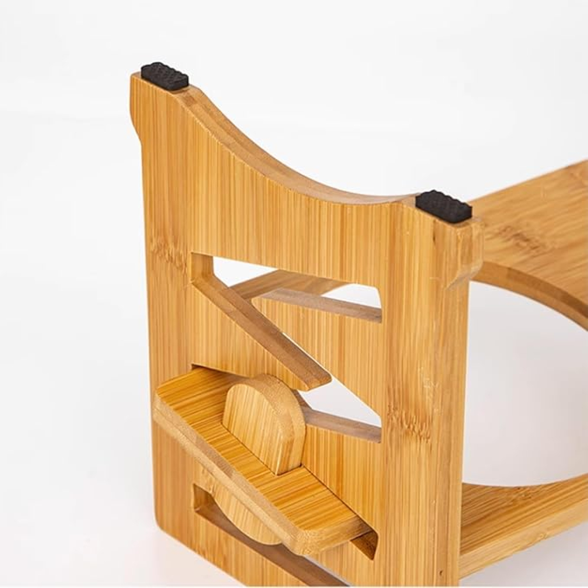 Soporte Doble Elevado Para Comederos De Mascotas Ajustable - Imagen 4