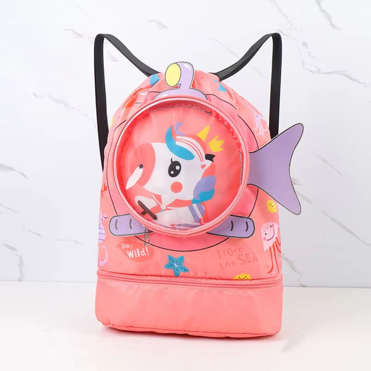 Mochila Para Natacion Infantil Niños Gimnasio - Imagen 5