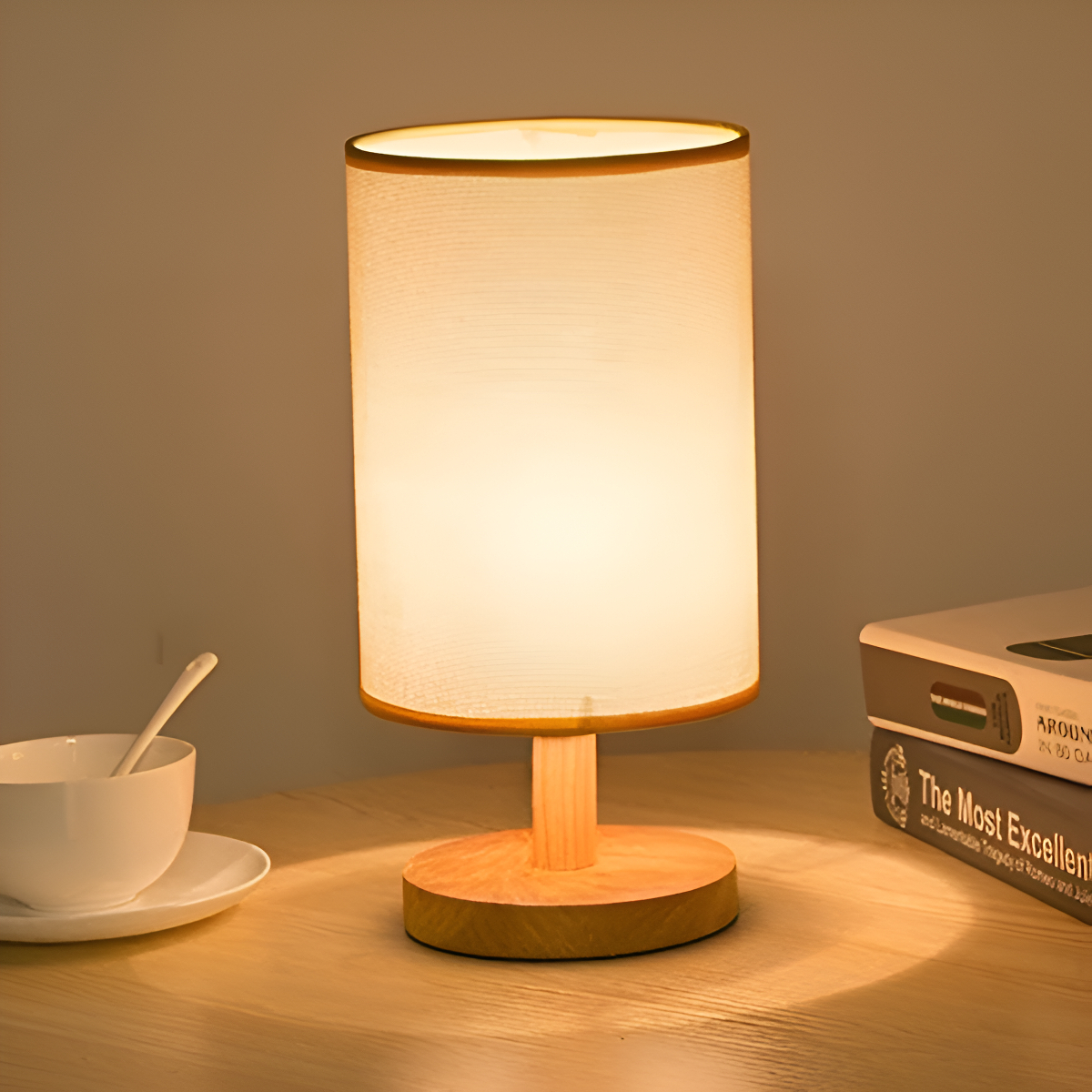 Lampara Mesa De Luz Escritorio Portatil Con Pantalla - Imagen 3