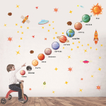 Vinilo Adhesivo Decorativo Infantil Astronautas - Imagen 5