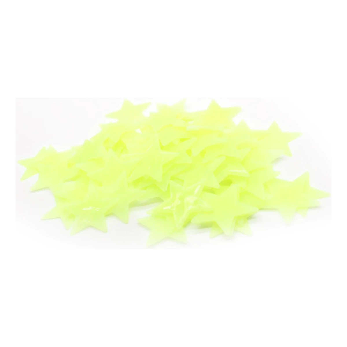 Estrellas Fluorescentes Luminosas De Pared 3d Decoración - Imagen 1