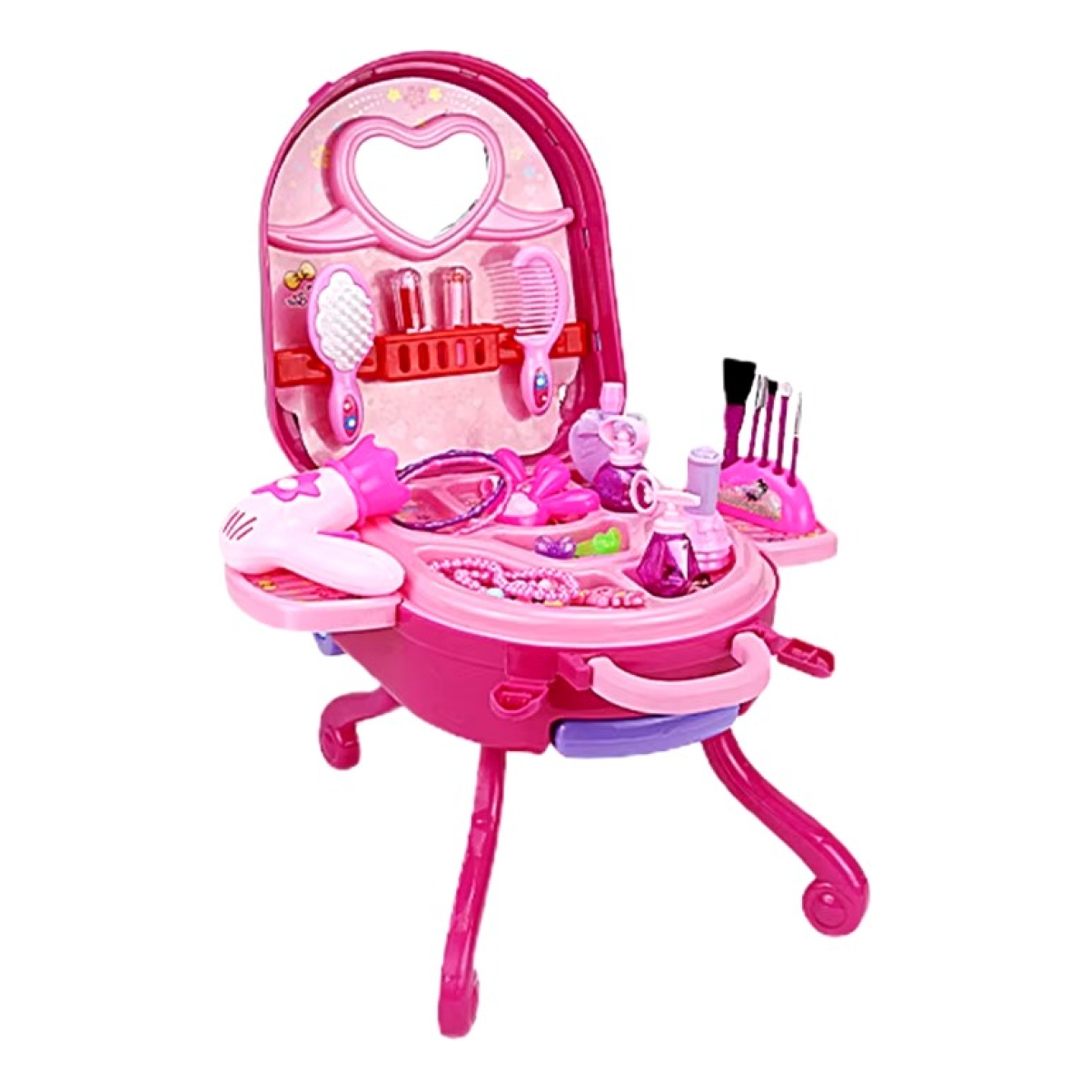 Valija Infantil Set Tocador De Belleza Con Patas Juguete - Imagen 10