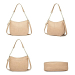 Cartera Bandolera Asa Con Cadena Para Mujer En Cuero Pu - Imagen 3