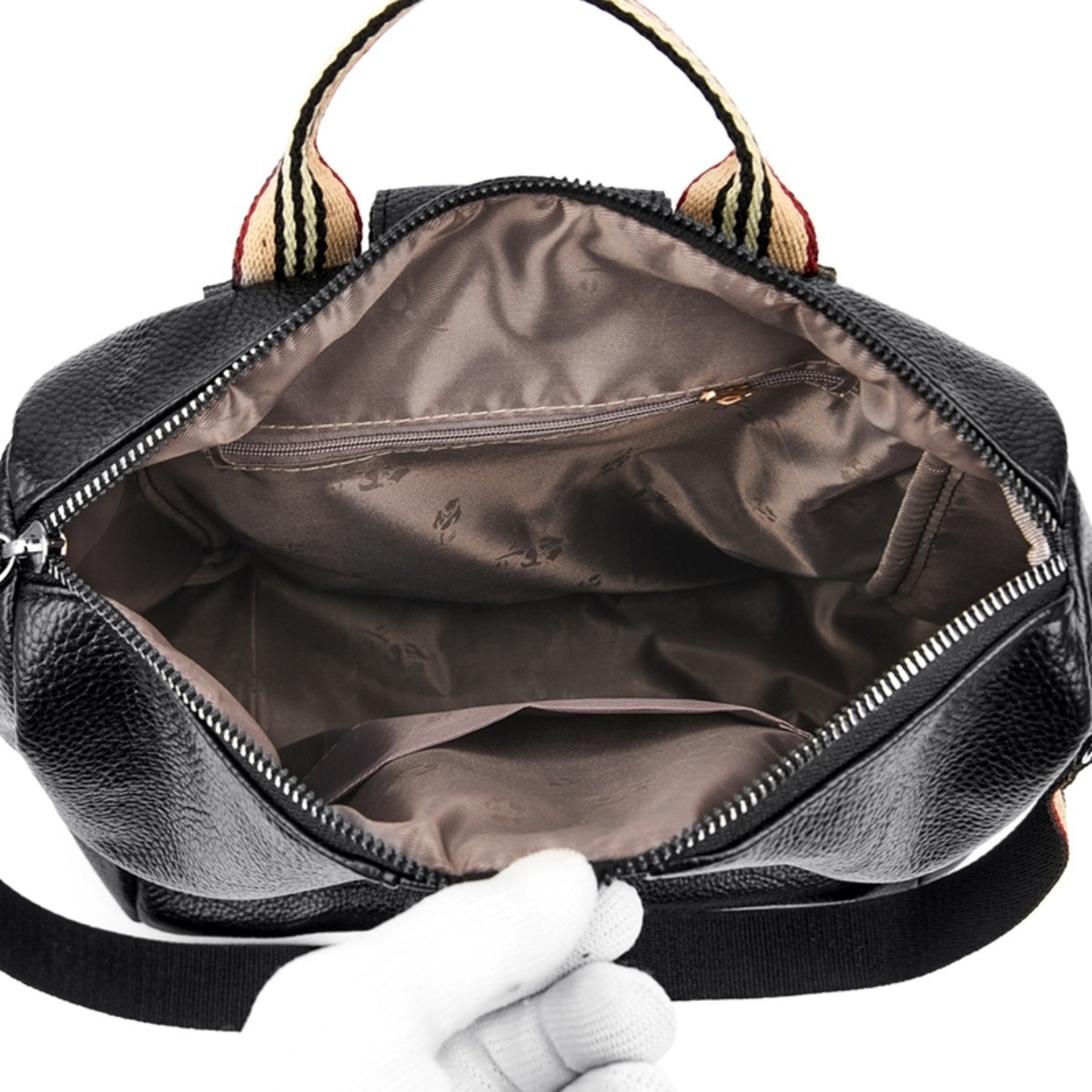 Mochila Bolso Cartera Gran Capacidad 6 Bolsillos Exteriores - Imagen 2