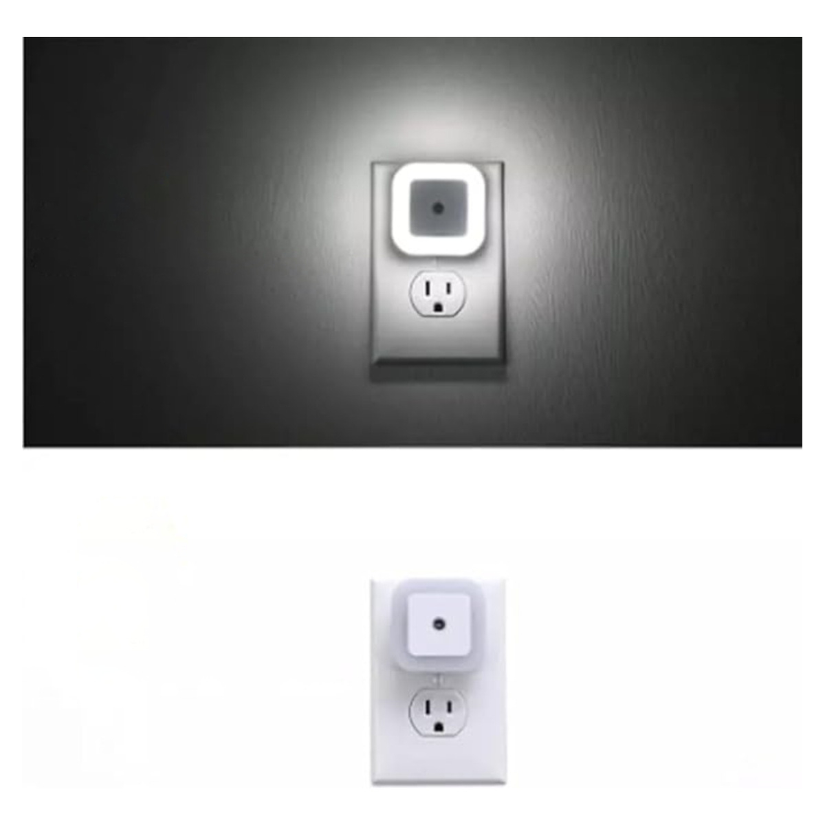 Lampara De Luz Nocturna Veladora Con Sensor De Oscuridad - Imagen 11