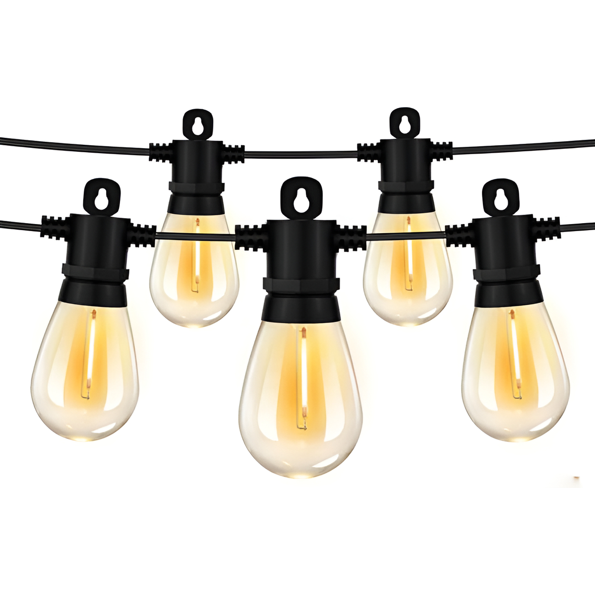 Guirnalda Para Exteriores 25 Luces Led Vintage - Imagen 2