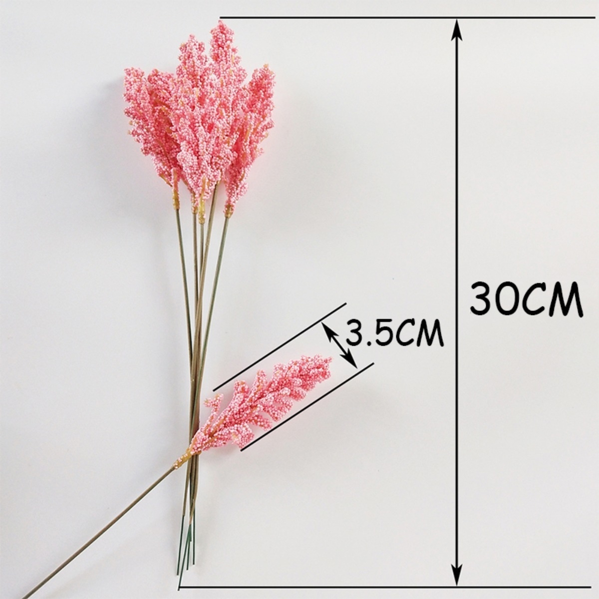 Flores Artificiales Decorativas Bolitas Lavanda X6 30cm - Imagen 13