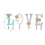Perchero Home Love 4 Letras Calidad De Moda - Imagen 2