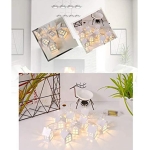 Guia De Luces 10 Casitas Led Decoración - Imagen 9