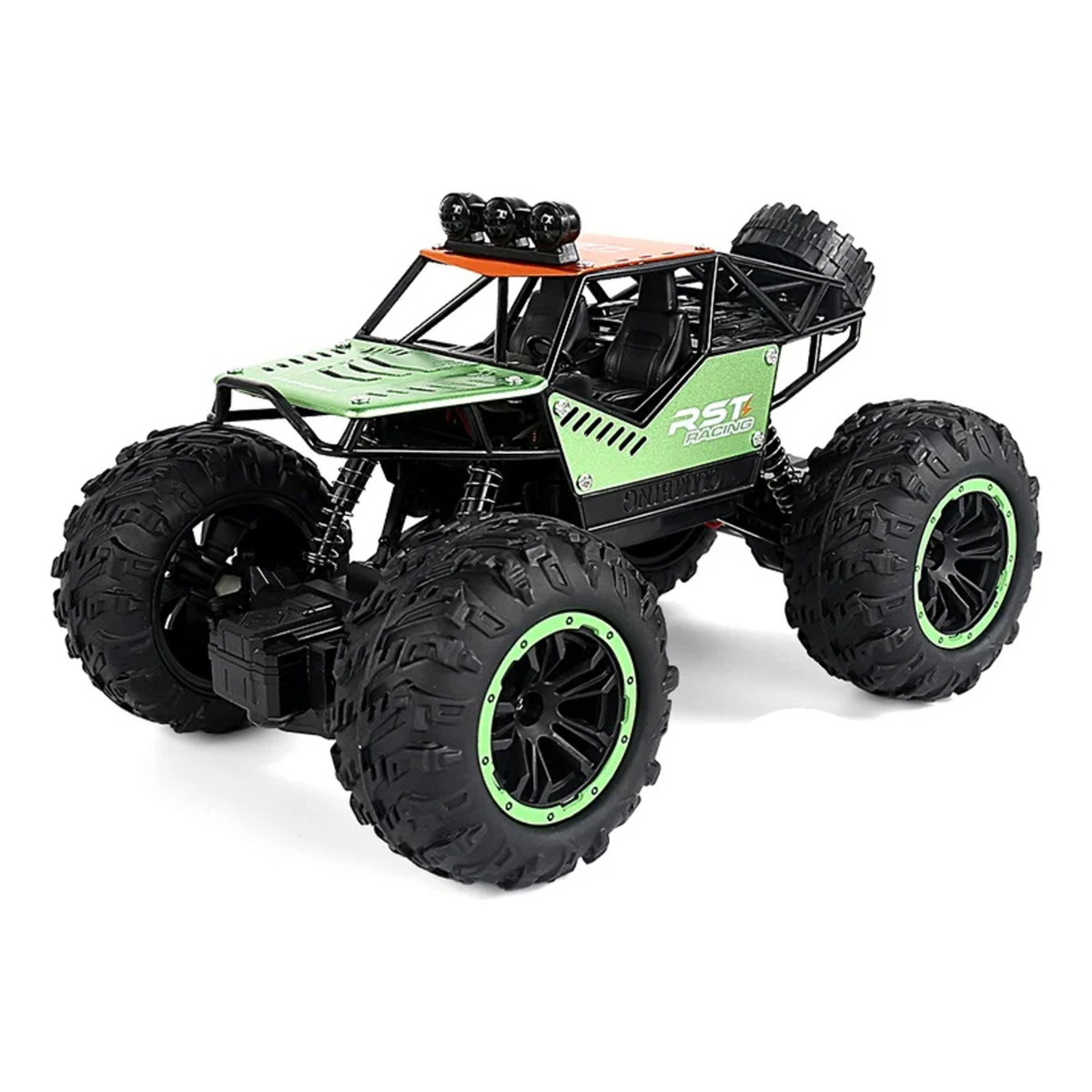 Auto A Bateria Todo Terreno 4x4 Control Remoto Y Luz - Imagen 8