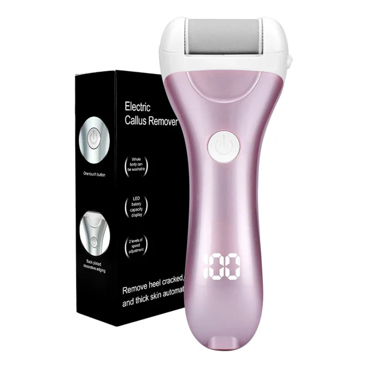 Lima Removedora De Callos Electrica Para Pedicura Usb - Imagen 8