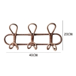 Perchero Colgante De Pared Mimbre Ratán Decorativo - Imagen 14