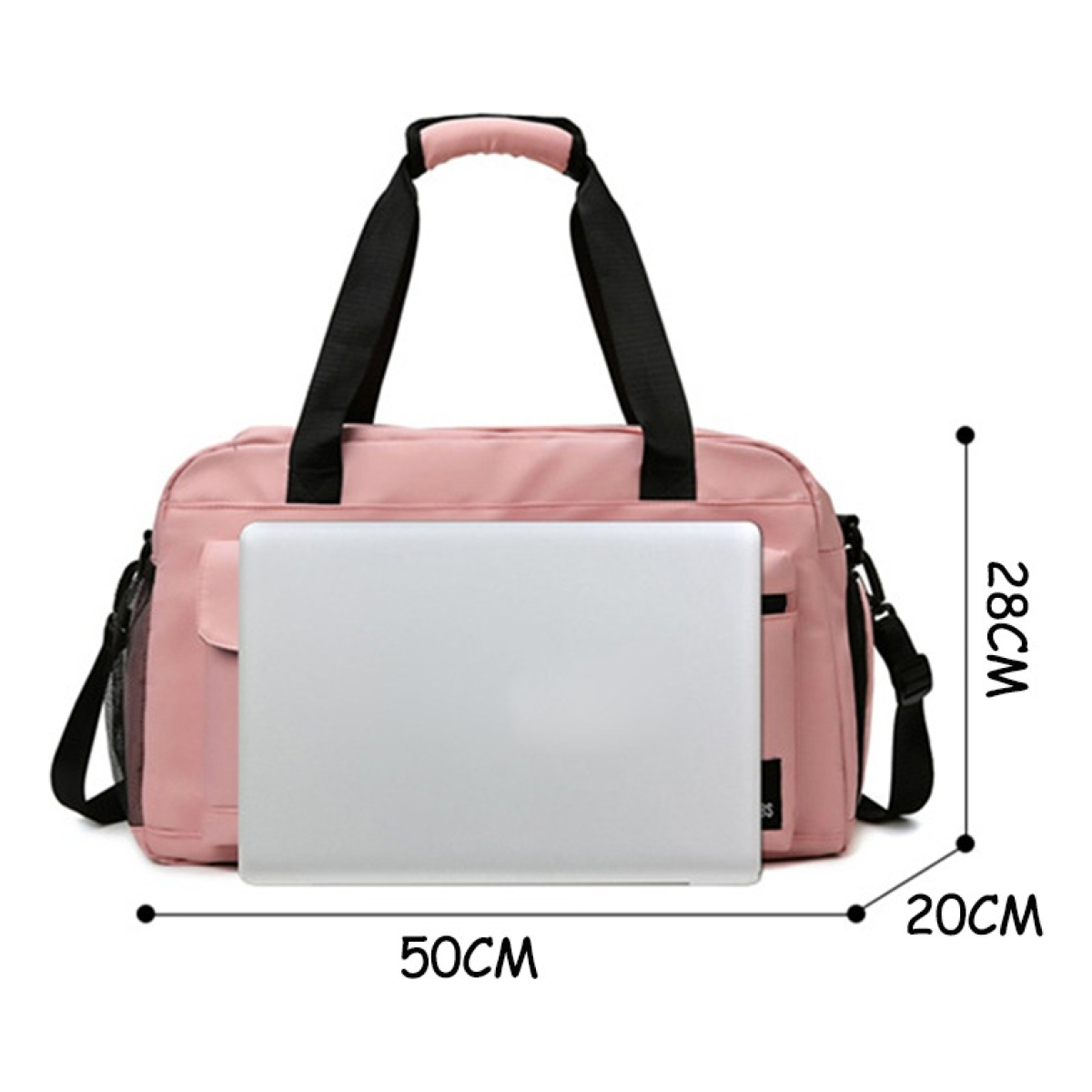 Bolso De Viaje Espacioso Bolsillo Para Zapatos Enganchable - Imagen 36