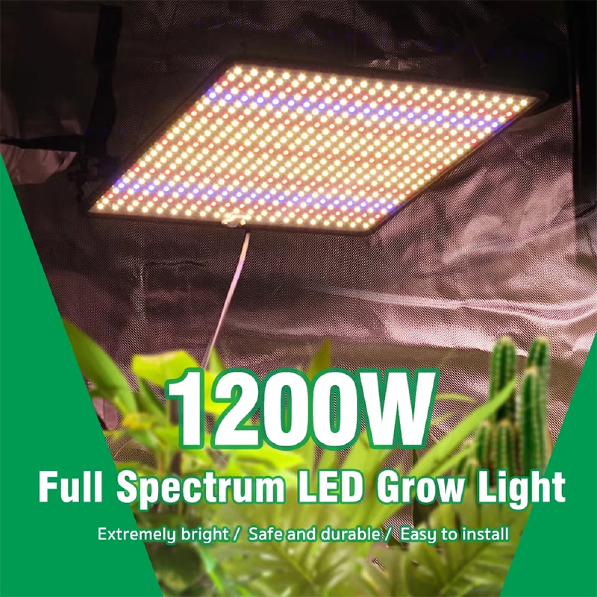 Luz Led De Cultivos Para Plantas De Interior Crecimiento - Imagen 6