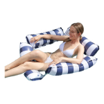 Sillon Silla Inflable De Piscina + Inflador Verano