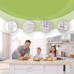 Tranca Para Puerta De Muebles Ajuste Anti Deslizante - Imagen 5