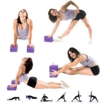 Ladrillo P/ Yoga Y Pilates Bloque Goma Eva Colores Iluminara - Imagen 35