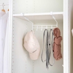 Organizador Soporte Armario Colgante Almacenar 6 Ganchos - Imagen 5