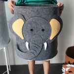 Cesto Canasto Infantil Para Juguetes O Ropa En Lona Deco - Imagen 6