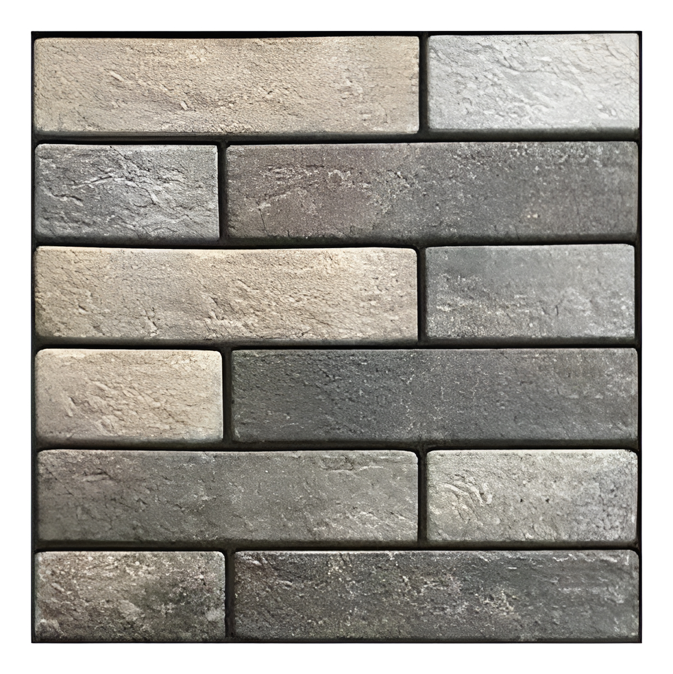 d_834410-mlu80276718950_112024-f.jpg Set X5 Revestimiento Adhesivo Panel 3d Ladrillo Piedra 30x30 - Imagen 1