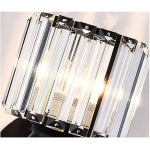 Lampara Aplique Minimalista Facetada Para Dormitorio Recto - Imagen 5