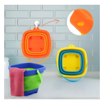 Balde Plegable De Playa Silicona Niños Juego Playa Verano - Imagen 18
