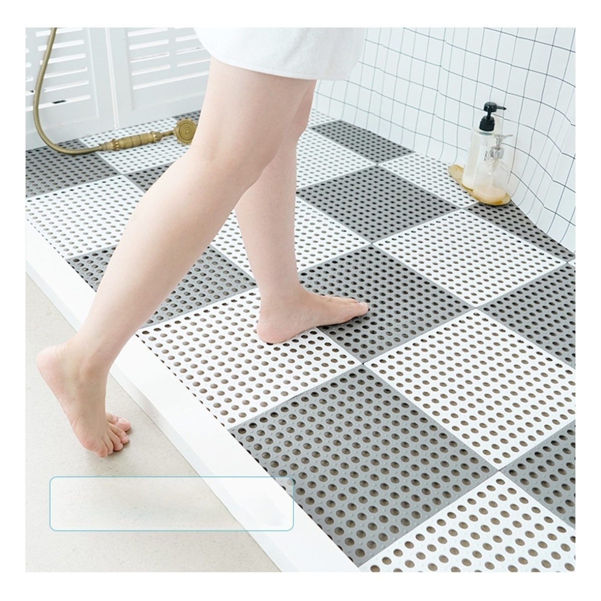 Pisos Para Piscinas, Duchas Y Vestuarios De 30 Cm X 30 Cm - Imagen 4