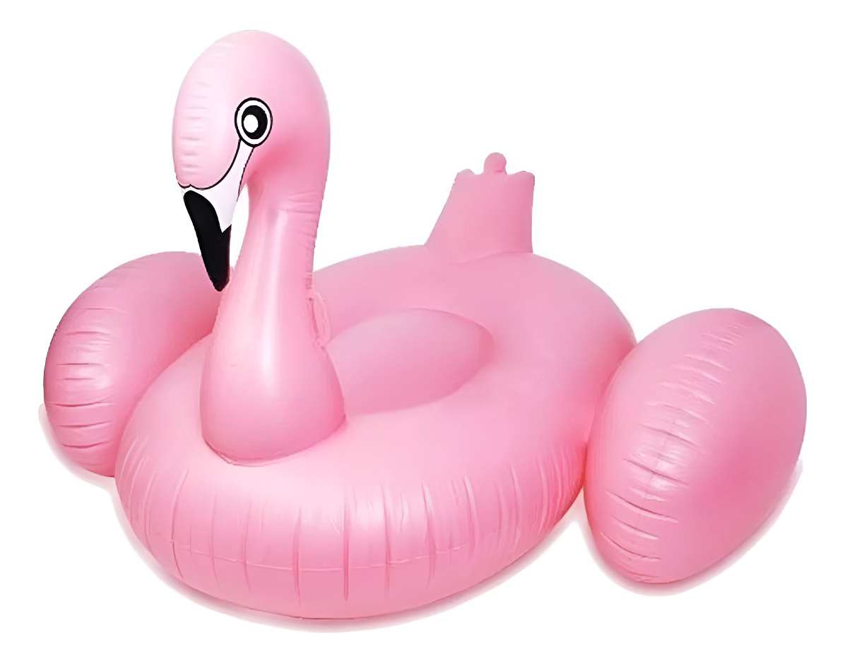 d_870797-mlu80791458919_112024-f.jpg Inflable Para Piscina Flamenco Gigante 190cm - Imagen 1