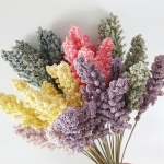 Flores Artificiales Decorativas Bolitas Lavanda X6 30cm - Imagen 18