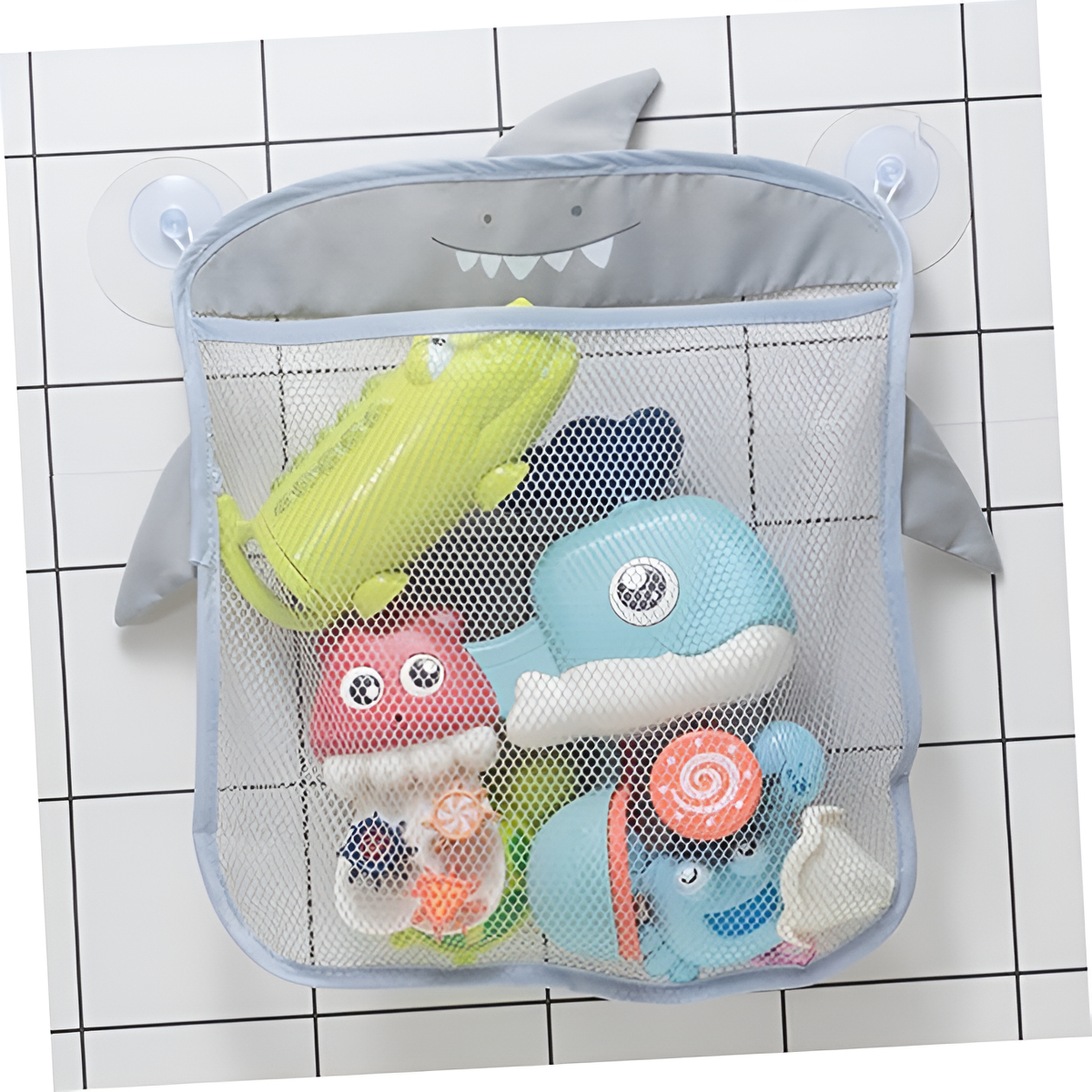 Red Ducha Para Juguetes Bebés Y Niños Organizador Juegos - Imagen 6