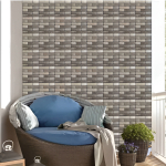 Set X5 Revestimiento Adhesivo Panel 3d Ladrillo Piedra 30x30 - Imagen 4