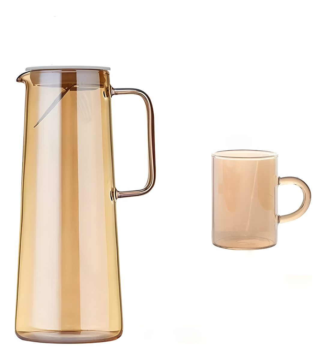 d_989290-mlu80528605686_112024-f.jpg Jarra Termica Vidrio Templado Decorativa Moderna 1,5l - Imagen 1