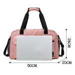 Bolso De Viaje Espacioso Bolsillo Para Zapatos Enganchable - Imagen 18