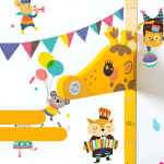 Medidor De Altura Infantil Musical Adhesiva P/pared - Imagen 7