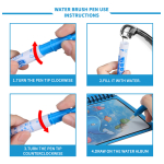 Libro Magico Colorea Con Agua Reutilizable Juguete Niños - Imagen 5