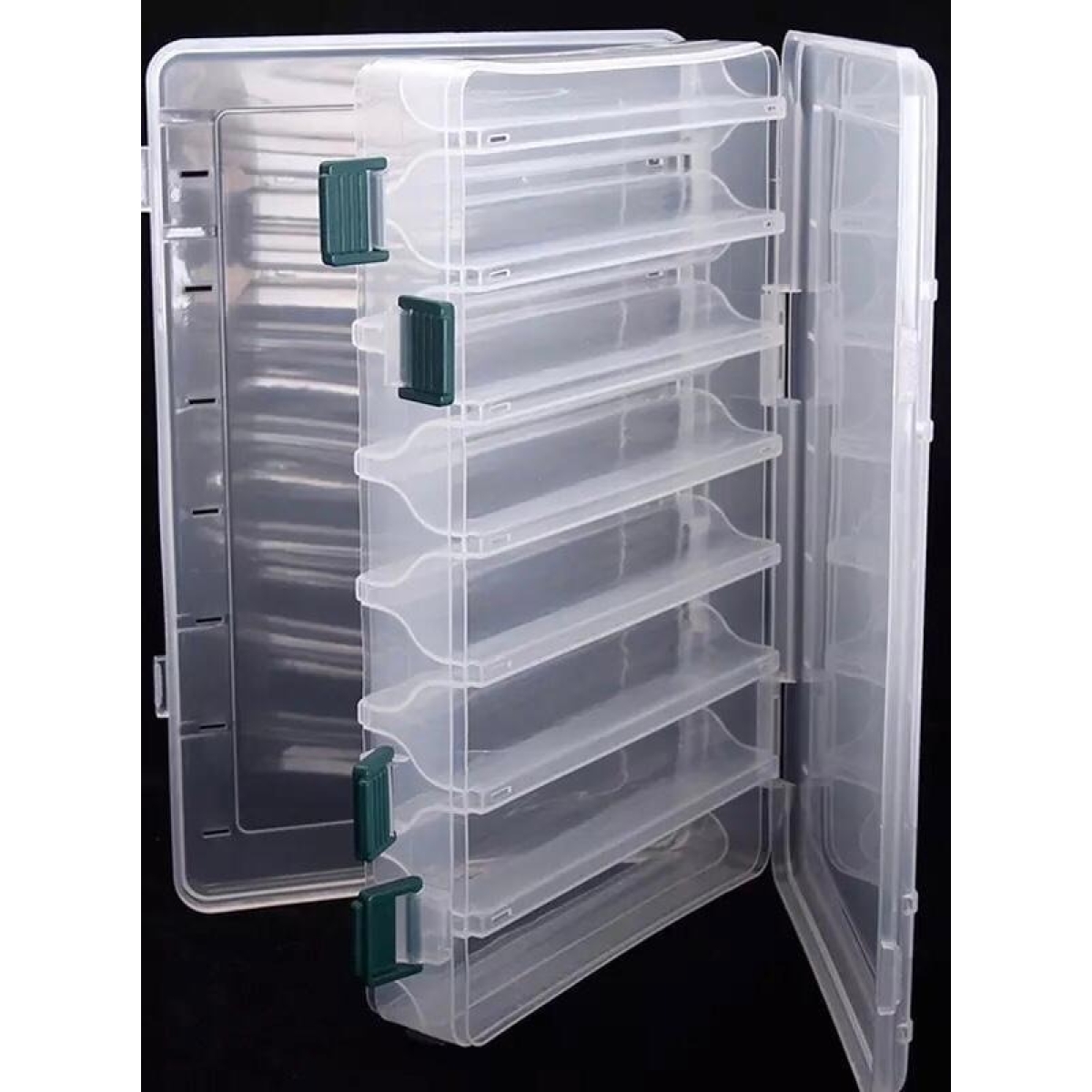 Caja De Pesca Para Guardar Señuelos Caja Separadora Grande - Imagen 2