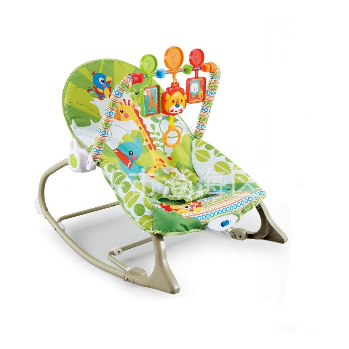 Mecedora Bouncer Leon - Silla 3 En 1 Bebe Hasta 18 Kg Oferta - Imagen 1