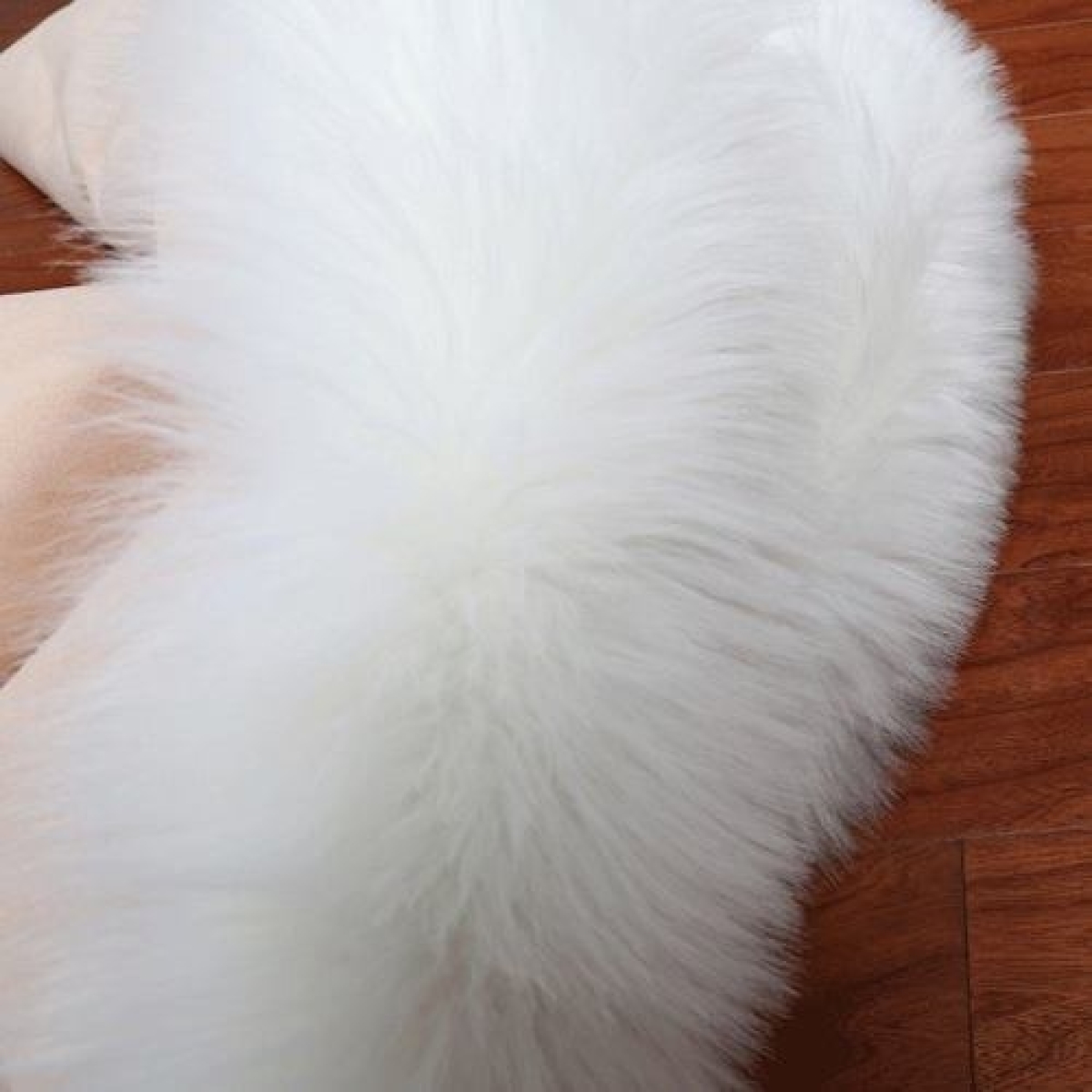 Alfombra Redonda Shaggy 90cm Premium Suave Moderna - Imagen 6