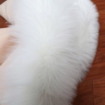 Alfombra Redonda Shaggy 90cm Premium Suave Moderna - Imagen 6