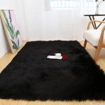 Alfombra Shaggy Decorativa Premium Rectangular Suave Moderna - Imagen 6