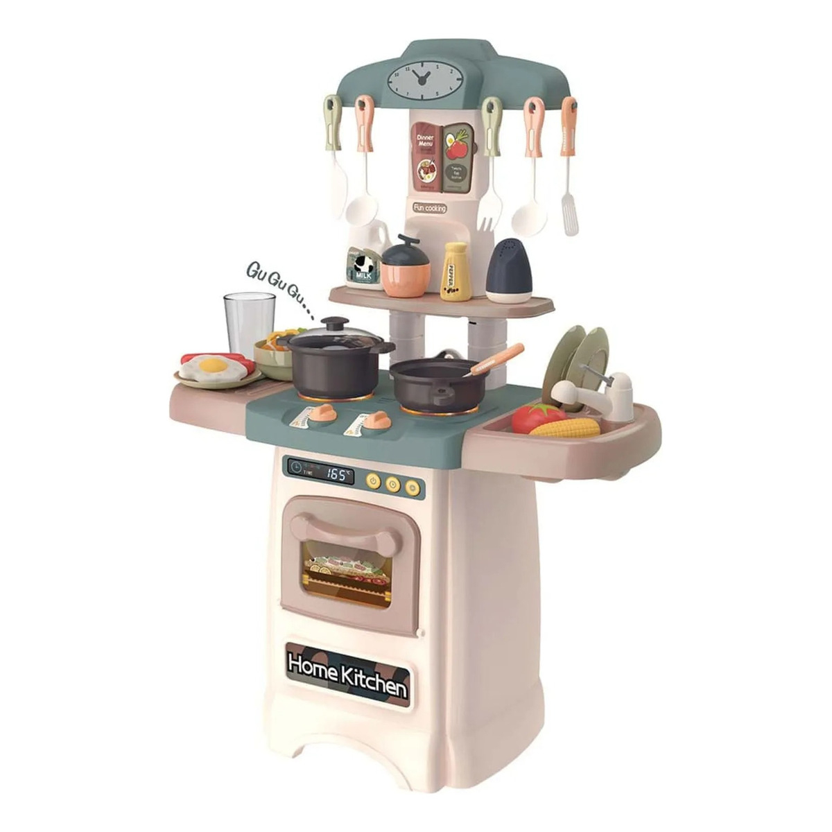 Juego De Cocina Set Completo Para Niñas Y Niños Infantil - Imagen 1