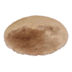 Alfombra Redonda Shaggy 90cm Premium Suave Moderna - Imagen 15
