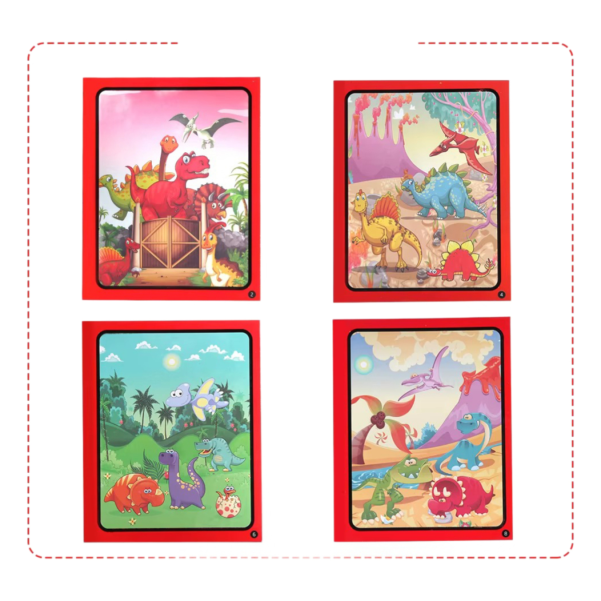 Libro Magico Colorea Con Agua Reutilizable Juguete Niños - Imagen 9