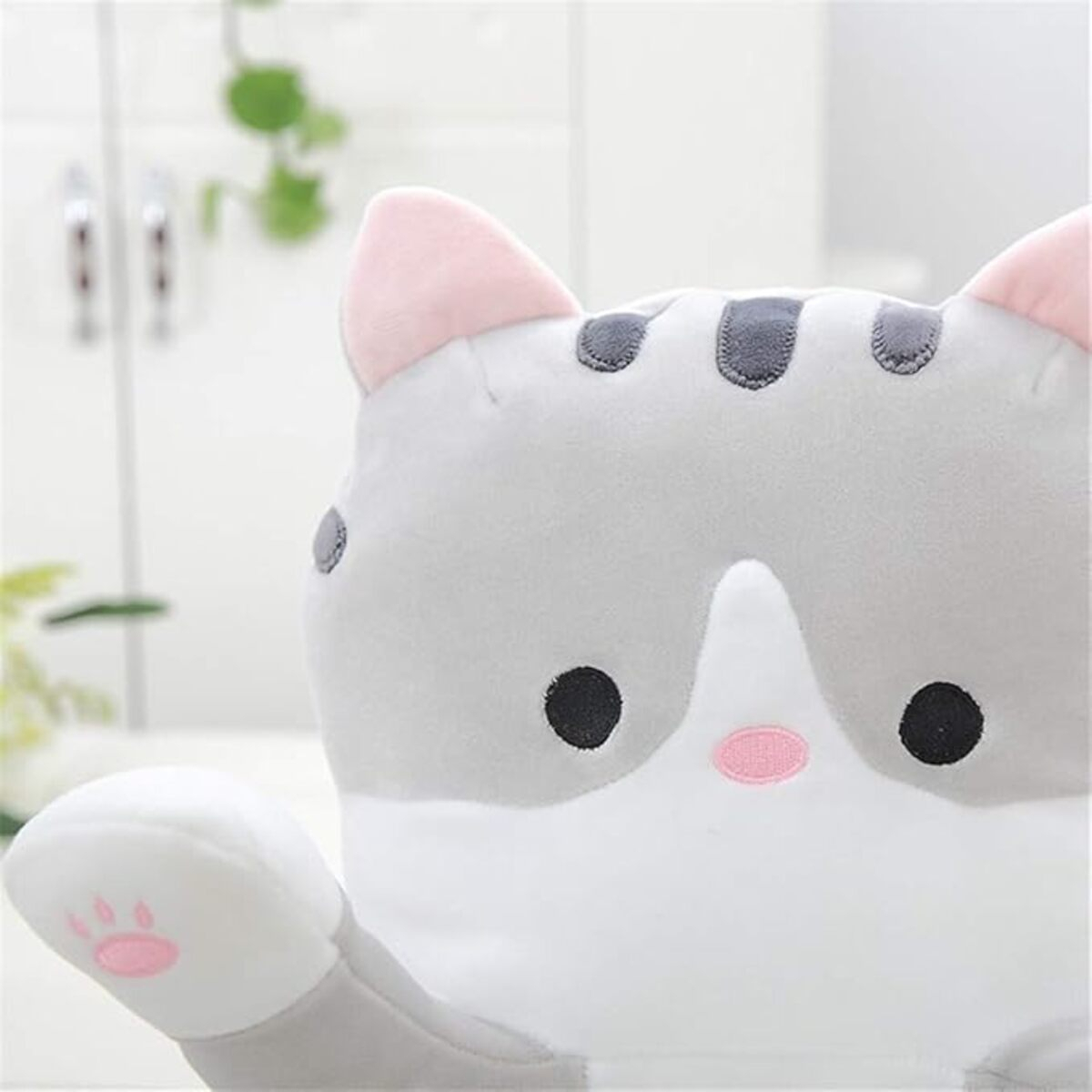 Almohadon Peluche En Felpa Gato Kawaii 70cm - Iluminaras - Imagen 10