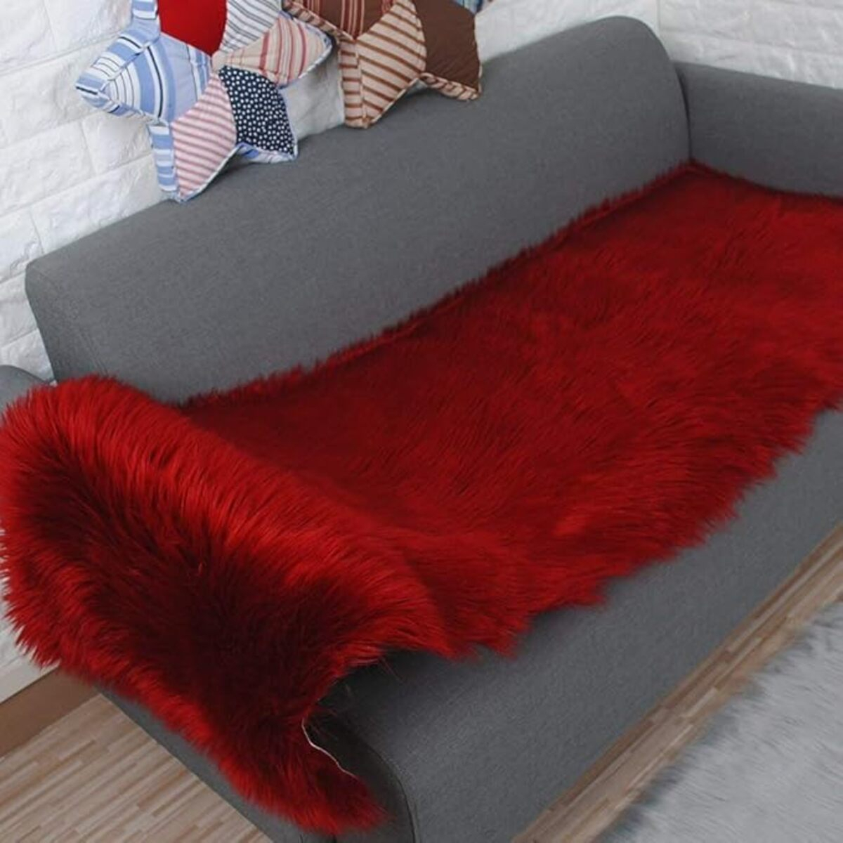 Alfombra Shaggy Decorativa Premium Rectangular Suave Moderna - Imagen 17
