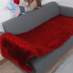 Alfombra Shaggy Decorativa Premium Rectangular Suave Moderna - Imagen 17