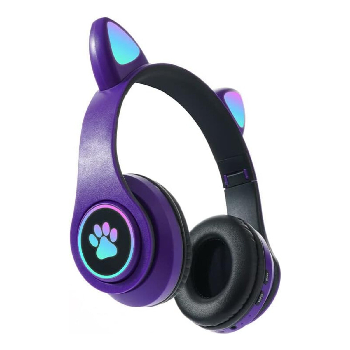 Auriculares Con Orejas Y Luces Divertidos Bluetooth - Imagen 26