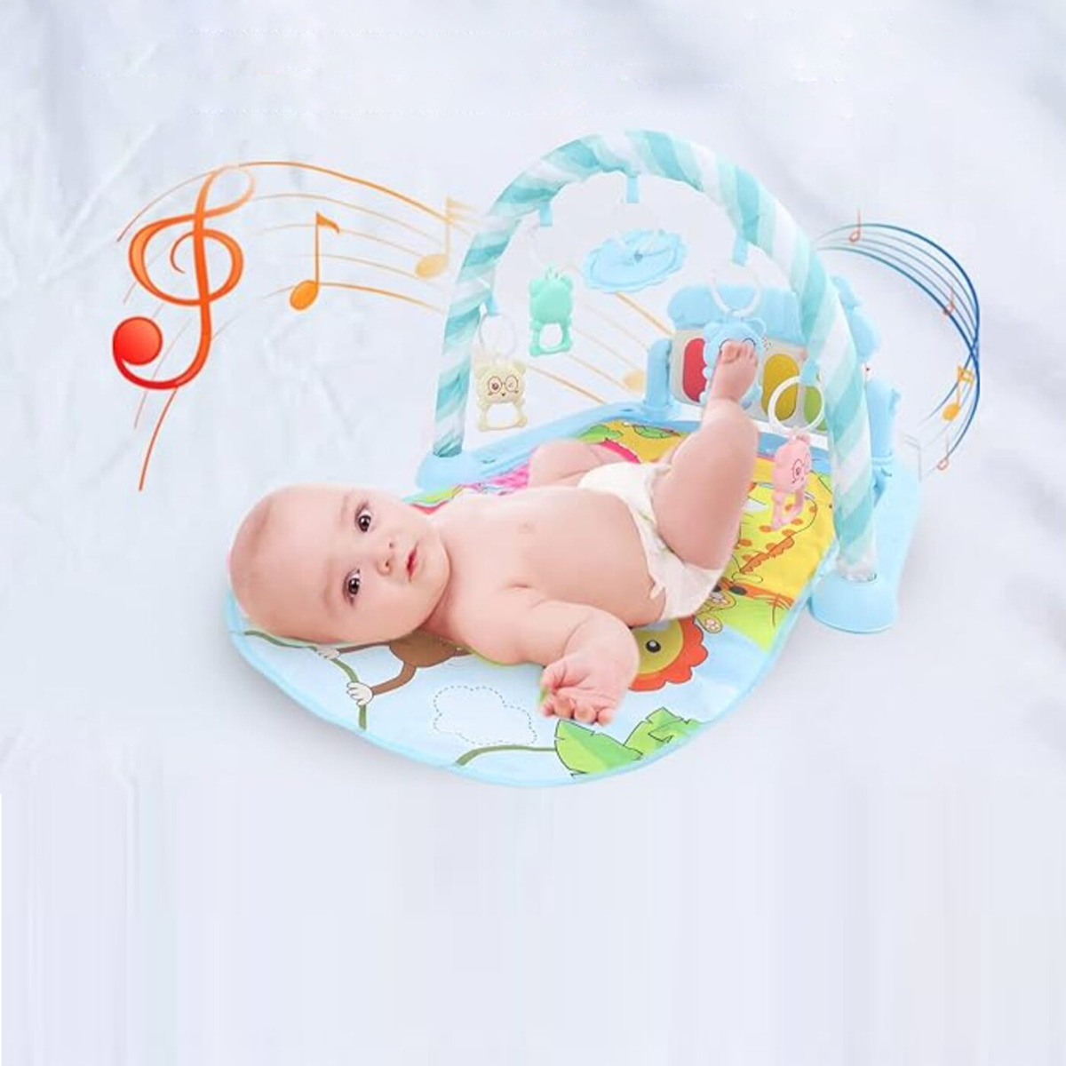 Alfombra Gimnasio De Juegos Musical Para Bebe - Imagen 5