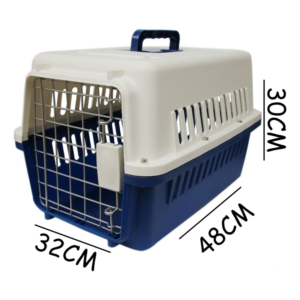 Caja Jaula Transportadora Mascotas Perros Gatos Hasta 12kg - Imagen 8