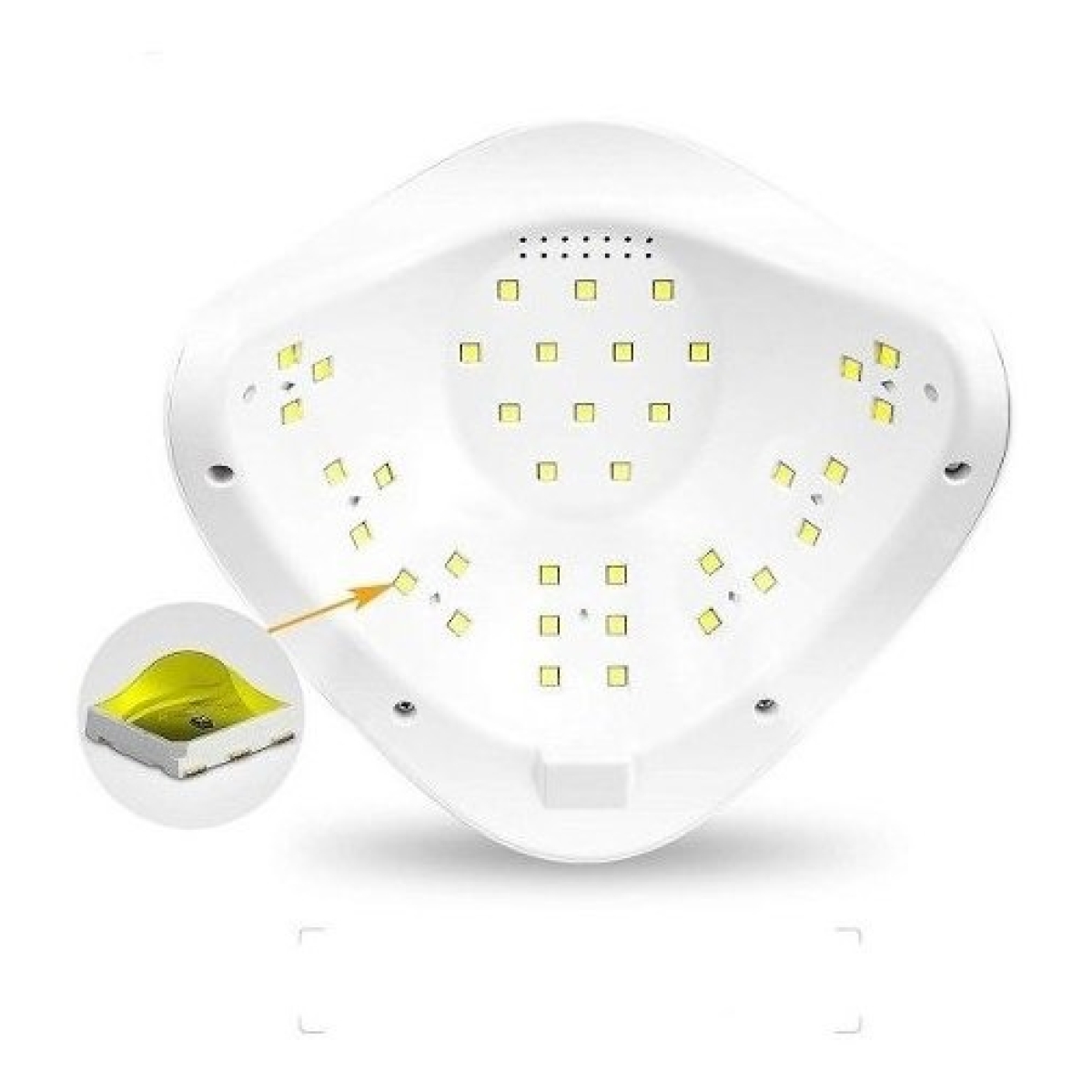 Lampara Uv Led 48w Cabina Secador Uñas En Gel Premium Sun 5 - Imagen 2